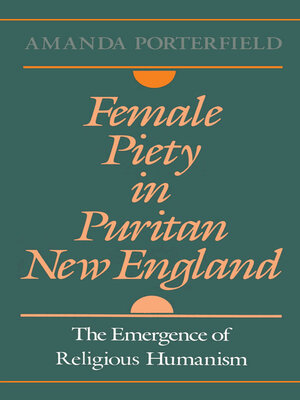 cover image of Female Piety in Puritan New England